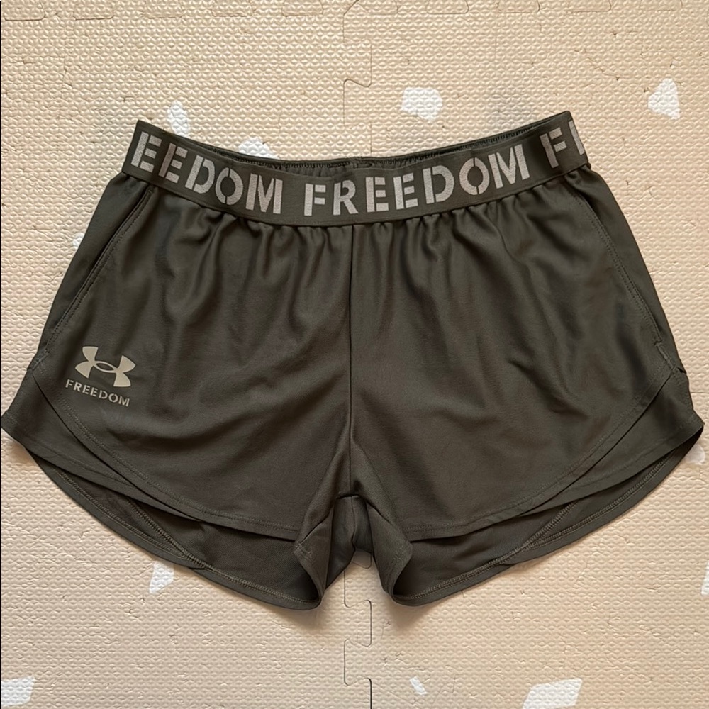 Under Armour Women's Freedom Shorts - Army Green
